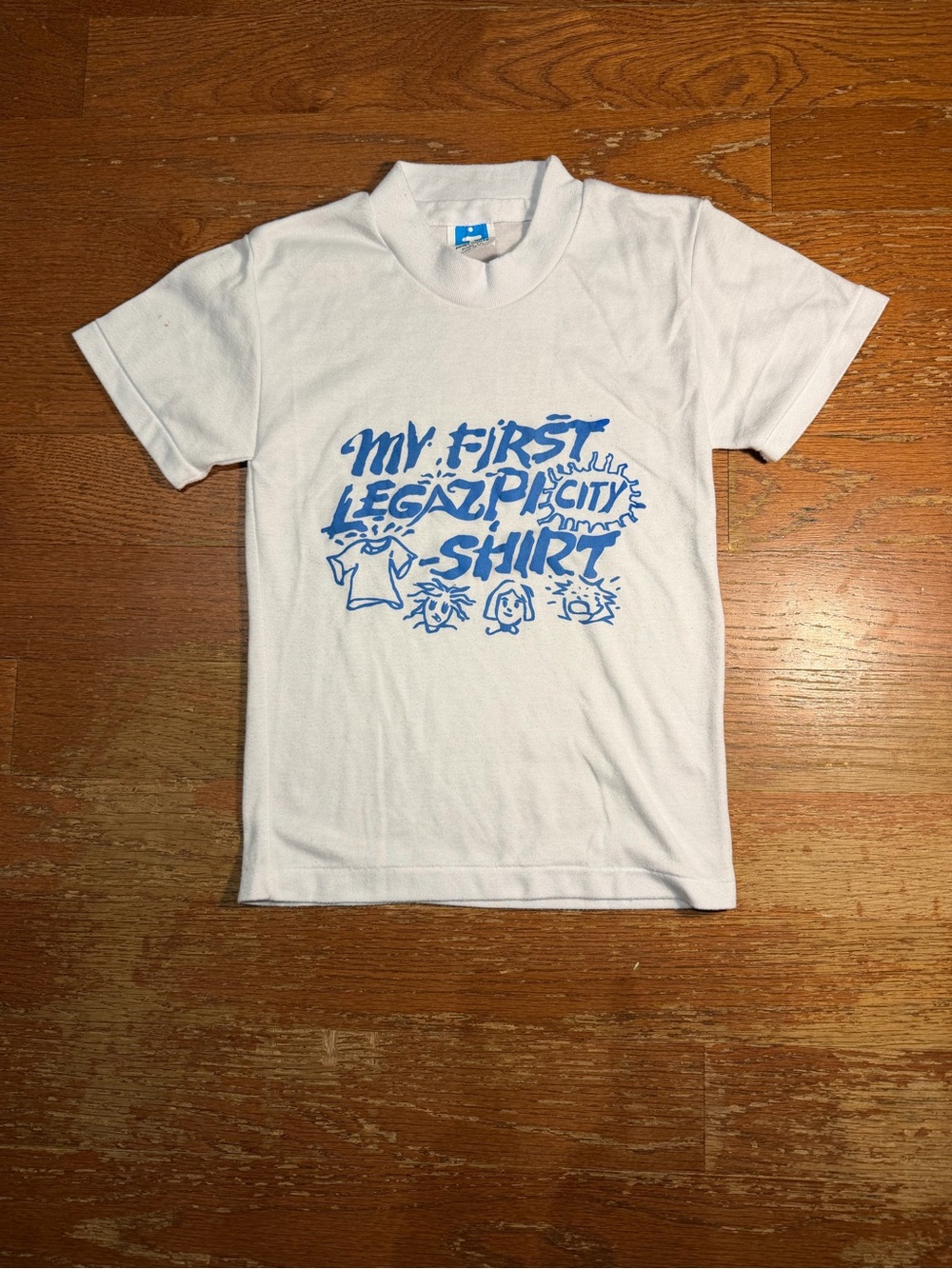90s Vintage Youth My First Legazpi City T Shirt Graphic Tee